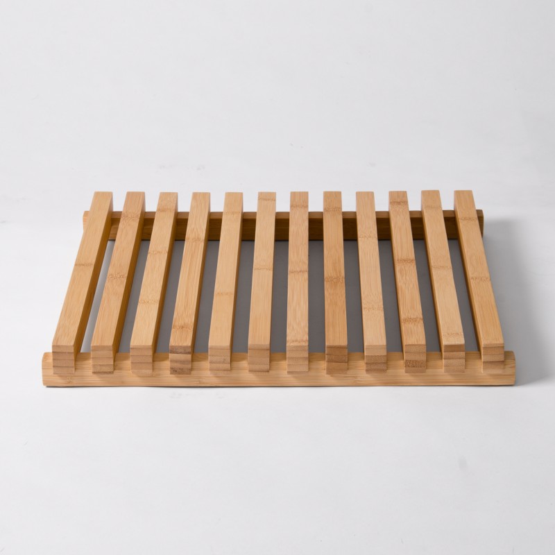 Wireworks Slatted Shower Mat Arena Bamboo 